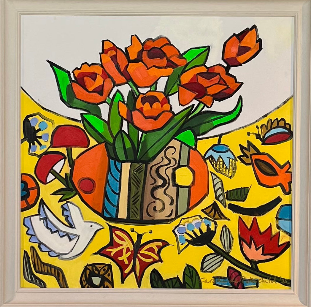 Orange Poppies