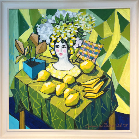 Lady Vase Yellow