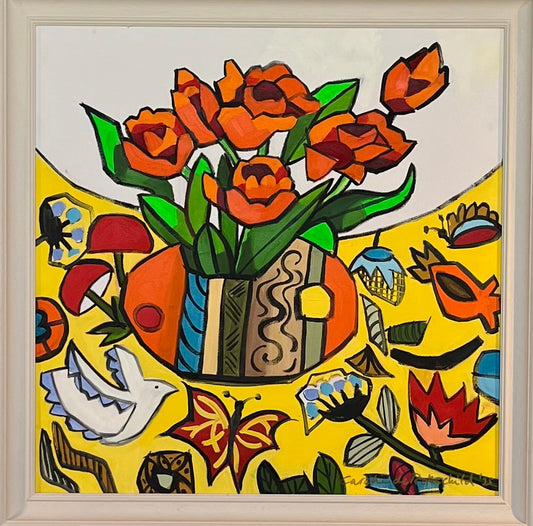 Orange Poppies