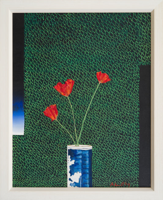 Still Life of Harrods Poppies