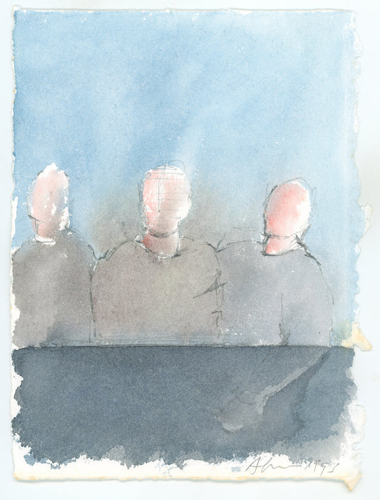 Small Last Supper Study 1993
