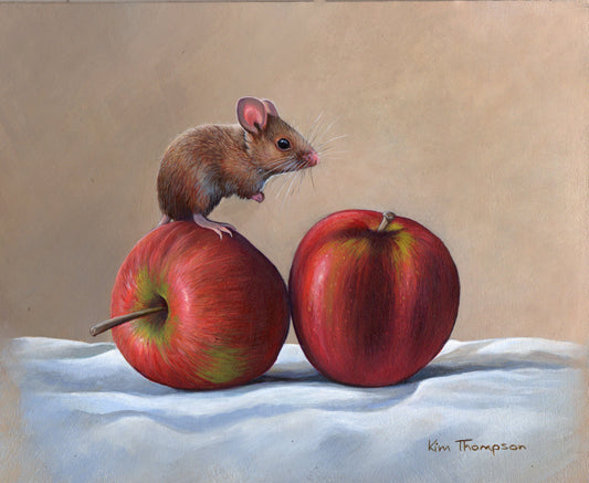 Two Apples and a Mouse